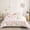 Pink, variant on Move Over Pink Marble Bedding Sets King Pink Geometric Marble Pattern Girls Duvet Cover Set No Filling