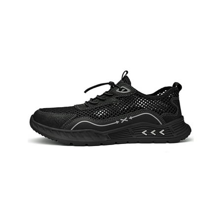 

Bellella Men Walking Shoe Slip On Trainers Sport Sneakers Fashion Casual Shoes Gym Outdoor Flats Black 11