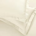 thumbnail image 4 of Superior Cotton Blend 600 Thread Count Duvet Cover Set, Twin, Ivory, 4 of 6