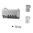 thumbnail image 1 of Self Adhesive 3 In 1 Automatic Toothpaste Dispenser Toothbrush Storage Rack Holder Home Bathroom Set, 1 of 9