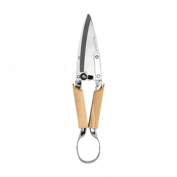 Berry&Bird Hand Shears Stainless Steel Large Grass Scissors for Cutting, Gardening, Pruning, and Trimming