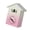 Pink, variant on lanema Cuckoo Wall Clock Decorative Clock Cuckoo Clock Volumes Adjustable Cookoo Clock