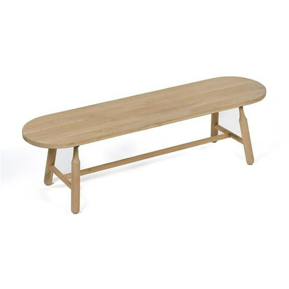 Dowel Bench, Natural Oil Finish