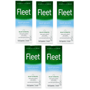Fleet Glycerin Laxative Constipation Suppositories Liquid Applicator 7.5 ml 4 Ct 5-Pack