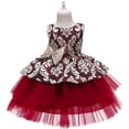 thumbnail image 1 of LOVZFMLL Robe Sans Manches à Imprimé Floral Mignon pour Tout-Petits, 1 of 4