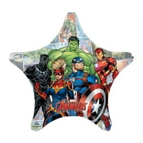 AVENGERS MARVEL POWERS UNITE 28" Jumbo Super Shape Foil Mylar Balloon