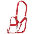 thumbnail image 1 of Cabestro de caballo, brida de caballo ajustable de color rojo engrosado de 6 mm Lograr más Jadeshay A, 1 of 8