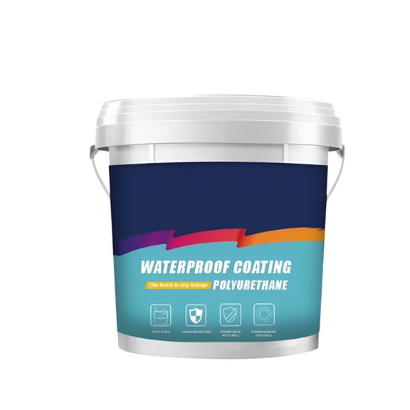 VELIMO 2026 New Polyurethane Waterproof Coating,350G Polyurethane Coating,Basement Foundation Repair,Polyurethane Waterproof Coating Sealant for Concrete,Wood,Outdoor Roof,Walls,Garden