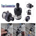 thumbnail image 1 of EastVita Universal Water Faucet Hose Connector Quick Connect Fitting Tap Adapter For Garden Irrigation, 1 of 8