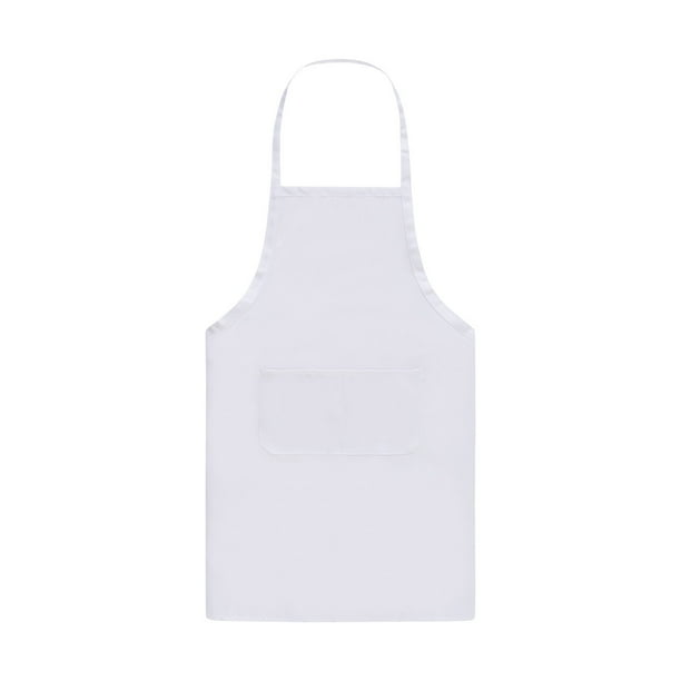 Xihbxyly Delantal de Cocina, Diseño de Colores Brillantes, Material Resistente Al Desgaste, Fácil de Limpiar, Múltiples Opciones de Color, para Preparar Alimentos, Cocinar, Uso Doméstico, Tamaño 72,5