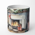 thumbnail image 5 of Carolines Treasures DAC2712CDL 3.25 x 3.75 x 3.25 in. Norwegian Elkhound Cozy Christmas Decorative Soy Candle, 5 of 5