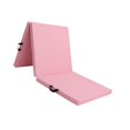 thumbnail image 4 of Esterilla fitness, almohadilla equilibrio para gimnasia con asas transporte, para ejercicios core, antideslizante, gruesa, portátil, para rosa claro, 4 of 8
