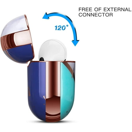 Download GOLINK Chrome Case for Airpods Pro, 360° Protective Stylish Marble Design for Airpods Pro 3rd ...