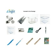 عصارة كهربائية من الفولاذ المقاوم للصدأ Angel Juicer AG-7500، درجة الغذاء SUS-304، وظيفة عكسية تلقائية مضادة للتشويش،