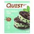 thumbnail image 1 of Quest Nutrition, Protein Bar, Mint Chocolate Chunk, 4 Bars, 2.12 oz (60 g) Each, 1 of 7