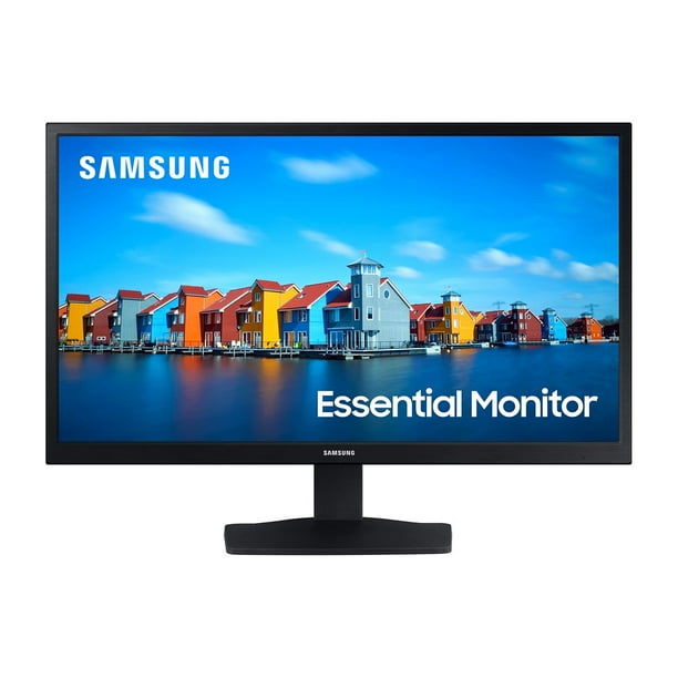 SAMSUNG S33A Series 22-Inch FHD 1080p Computer Monitor, HDMI, VA Panel, Wideview Screen, Eye Saver /Game Mode (LS22A338NHNXZA), Black