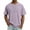 Purple, variant on YUGYXL Mens Oversized T Shirts Vintage Cotton Heavyweight Loose Fit Tees Shirts Unisex Basic Tops for Men Women Purple XL