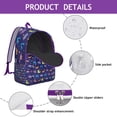 thumbnail image 5 of Bold Roaring Dinosaur School Backpack – Cute Abstract Dino Design for Daily Use, Short Trips, and Travel, 5 of 5