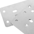 thumbnail image 4 of OULII 8Pcs Circular Door Latch Restorer Strike Plate for Cabinet Door Repair and Security, 4 of 8