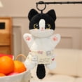thumbnail image 2 of Creative And Adorable Cute Cow Pattern Bean Bag Cat Plush Toy, Perfect For Children's Holiday, Birthday, And Companionship Gifts, Soft Huggable Stuffed Animal With No Tags Design, 2 of 7