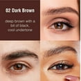 thumbnail image 2 of Ruby Kisses Go Brow Microblading Eyebrow Pen, Waterproof Eyebrow Pencil for Women, Dual-Ended Liquid Tattoo Brow Pencil With 4-Fork & Precise Brush Tip for Natural Hair-Like Strokes (Dark Brown), 2 of 11