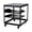 10u, variant on QinaQin Adjustable Depth Mobile Server Rack Trolley - 22"-40" Extendable, Rolling Equipment Rack with Lockable Casters for Server Rooms, Offices, Homes