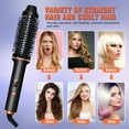 thumbnail image 4 of Updated Hot Brush, 1.5-inch Negative Ion Purge Quick Hot Round Brush creates salon-quality blowouts, reducing frizz and making hair shinier and smoother (Millennium Pink), 4 of 10