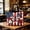 Red-B, variant on American Tote Bag, America Patriotic Gift Stars Stripes 250th USA Flag Purse Large Quilted Tote 4th Of July Independence Day