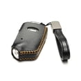thumbnail image 2 of Vitodeco Genuine Leather Smart Key Fob Case Cover Compatible with Kia Stinger (2019-2023 Models) - 4-Button, Black, 2 of 5
