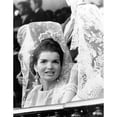 thumbnail image 2 of Jacqueline Kennedy Wears A Traditional Lace Mantilla To The Bullfights In Seville History (24 x 36), 2 of 2