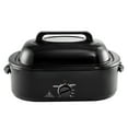 thumbnail image 1 of KFFKFF Roaster Oven, Turkey Oven, 20 QT Capacity with Pan & Rack, 1450W with Defrost & Keep Warm Settings, Accommodates Up to 24lbs, 1 of 9