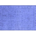 thumbnail image 1 of Ahgly Company Indoor Rectangle Oriental Blue Industrial Area Rugs, 2' x 5', 1 of 4