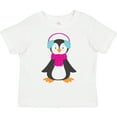 thumbnail image 3 of Inktastic Cute Penguin, Baby Penguin, Penguin with Scarf Boys or Girls Toddler T-Shirt, 3 of 5