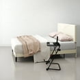 thumbnail image 2 of Homy Casa Queen Bed Frame with Portable Folding Tray Bedroom Set, 2 of 14