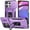 Purple, variant on TYJKeJi Case with Stander Kickstand Drop Resistant Shockproof Case For Moto G Power 2025 For Motorola g power 2025