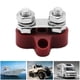 thumbnail image 3 of Bloque de terminales de barra colectora Perno de distribución de energía dual M8 de servicio pesado (rojo) Tmvgtek Accesorios para autos y motos, 3 of 9