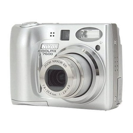 Nikon Coolpix 7600 - Digital camera - compact - 7.1 MP - 3x optical zoom