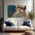 thumbnail image 1 of Cuadro Decorativo Abstracto 60x80cm Oleaje Caramelo, 1 of 6