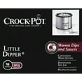 CrockPot Little Dipper Food Warmer, Silver