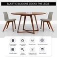 thumbnail image 2 of 24pcs Silicone Chair Leg Caps Silicone Pads for Furniture Tables Cover Anti-Scratch Leg Protectors for Chair Table Home Sofa 28-45mm (Transparent), 2 of 5