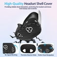 thumbnail image 2 of Silicone Cover Set for Meta Quest 3s Accessories, VR Protective Set for Oculus Quest 3s with Face Cover, VR Shell, Lens Protector, Controller Grip, Joystick Caps, Not Fit Quest 3, 2 of 10