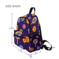 thumbnail image 3 of FORMRS Kids School Backpack with Front Zippered Pocket 12" Student Travel Daypack, Candy Carnival, 3 of 6