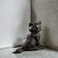 thumbnail image 2 of Estatuas de animales, figuritas de animales, esculturas creativas de animales en hierro, artesanía decorativa Estilo B, 2 of 7