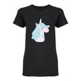 thumbnail image 2 of Unicorn Mystery Animal Fantasy Shaped Tee Women's -Image by Shutterstock, 2 of 4