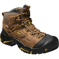 thumbnail image 1 of Men's KEEN Utility Braddock Mid Soft Toe Waterproof Work Boot Cascade Brown Nubuck Leather 8.5 D, 1 of 3
