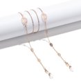 thumbnail image 1 of Chaîne de Lunettes de Lecture Mode Cerise Perles Rétro Lunettes de Soleil Cordon de Cou Sangle Chaîne de Masque Cadeaux 12, 1 of 6