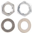thumbnail image 3 of Yosoo 5 Pcs Metal Electric Guitar and Bass Jack Socket Replacement Nuts with Washers Set, Electric Guitar Jack Socket Accessory,Electric Guitar Nuts, 3 of 5