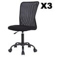 thumbnail image 2 of BestOffice Ergonomic Office Chair, Rolling Swivel, Lumbar Support for Men, Women, 3 Pack(Black), 2 of 8