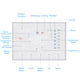 thumbnail image 5 of Termostato digital inteligente programable Controlador de temperatura ambiente con pantalla táctil LED Conexión WiFi Reemplazo para Google Home Alexa Home Market Fábrica Escuela Oficina Hotel Caldera, 5 of 8