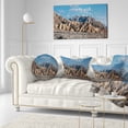 thumbnail image 3 of Designart Beautiful Hills in Death Valley - Abstract Throw Pillow - 12x20, 3 of 5